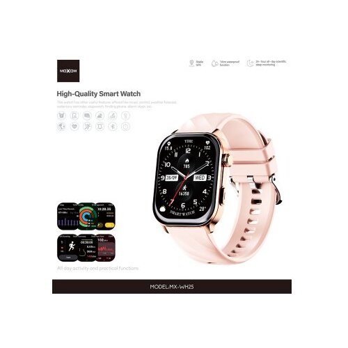 Moxom smart watch MX-WH25 crni Cene