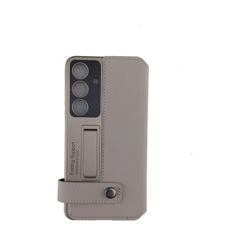futrola na preklop elegant holster za samsung S25/ bež Slike
