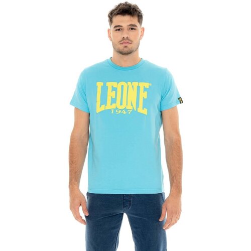 Leone 1947 Majice s kratkimi rokavi Man T-Shirt Short Sleeves Summer Vibes Modra Cene