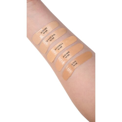 Pierre Ren&amp;eacute; Velvet Effect bar&amp;scaron;unasti puder SPF 30 nijansa no.02 Natural Nude 25 ml Slike