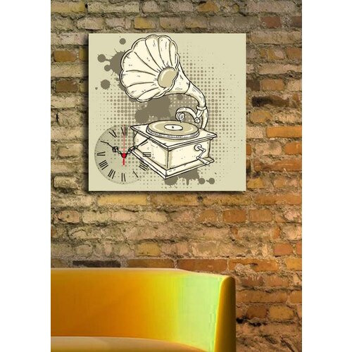 Wallity zidni sat 4545CS-51, 45x45 cm Cene