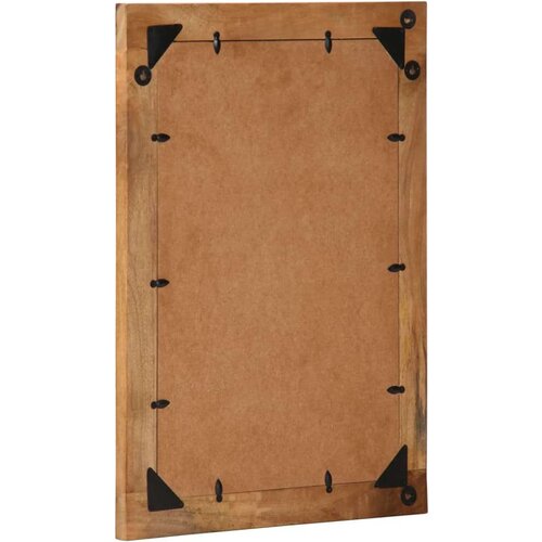 vidaXL kupaonsko ogledalo 50 x 70 x 2,5 cm masivno drvo manga i staklo Cijene