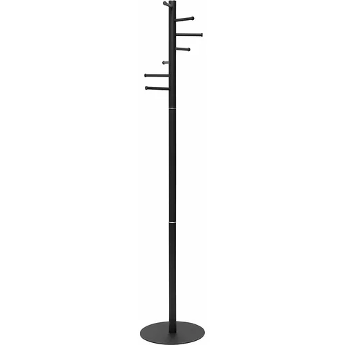 Maul Garderobno stojalo caurus, višina 1770 mm, stebrič s Ø 40 mm, 7 kljuk, mat črne barve