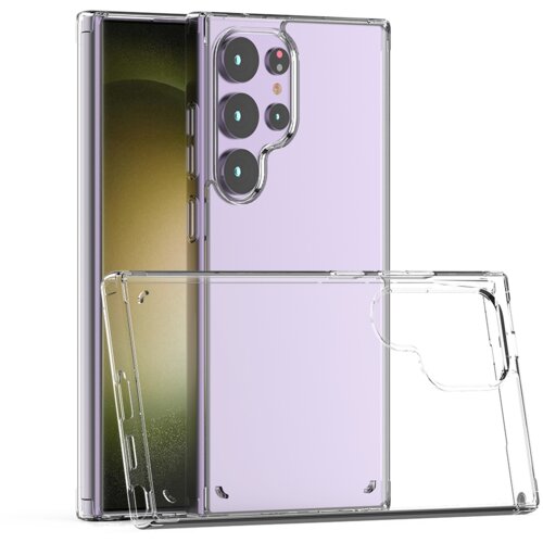 Onasi Clear Case 1,8 mm silikonski ovitek za Samsung Galaxy S25 Ultra 5G - prozoren Cene