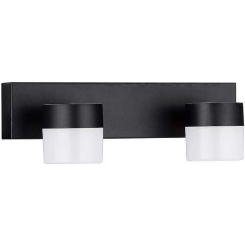 Nova Luce Mat črna aluminijasta LED stenska svetilka Teko &ndash; Cene