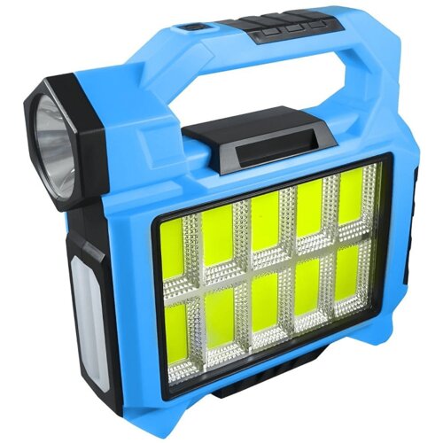 Prosto BATERIJSKA PRENOSNA LED LAMPA KAMP SOLARNA PLAVA Cene