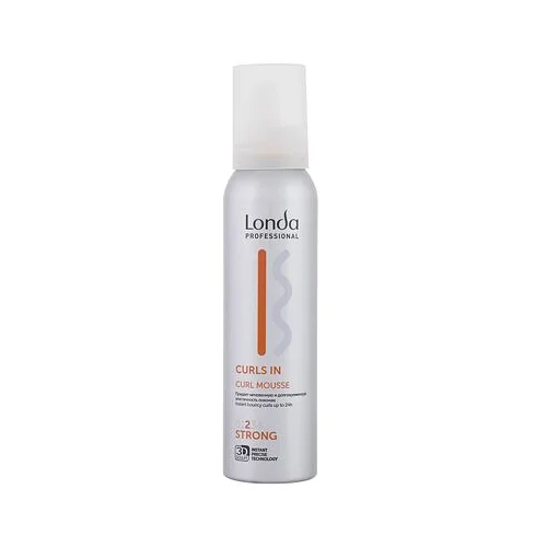 Londa Professional Curls In Curl Mousse pena za oblikovanje kodrastih ali valovitih las 150 ml poškodovana steklenička