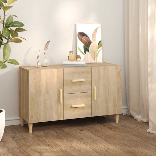  Komoda boja hrasta sonome 100x36x60 cm od konstruiranog drva Cijene