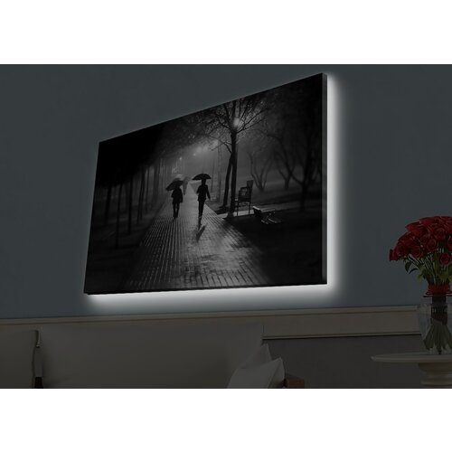 Opviq slika na platnu sa LED osvetljenjem 45x70cm Cene