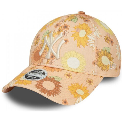 New Era Wmns floral aop 9forty neyyan Narančasta Slike