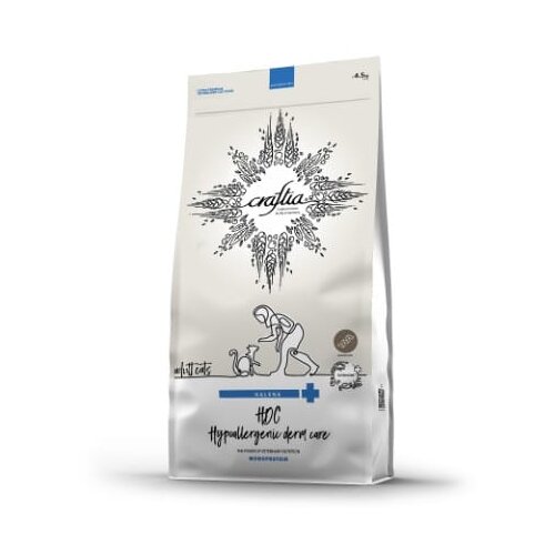 Craftia galena hypoallergenic derm care adult cat all breed - 4.5 kg Slike