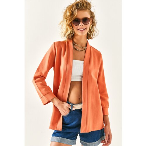 Olalook Women&amp;#039;s Onion Skin Linen Coat Slike