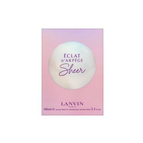 Lanvin &amp;Eacute;clat d&amp;amp;apos;Arp&amp;egrave;ge Sheer toaletna voda za žene 100 ml Slike