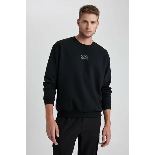 Defacto Oversize Fit Discovery Licensed Long Sleeve Sweatshirt