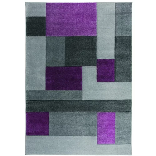 Flair Rugs Sivo-vijolična preproga Cosmos, 80 x 150 cm