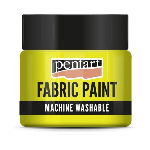  Pentart neonska boja za tekstil 30 ml | Yellow Slike