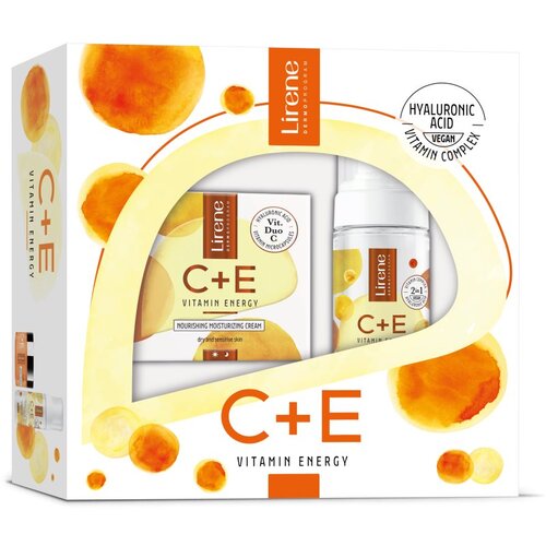 Lirene Vitamin C+E darilni set za suho in občutljivo kožo za ženske Cene