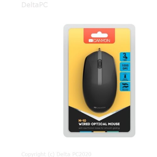 Canyon Wired optical mouse CNE-CMS10B Slike