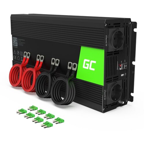 Green cell INV15 power adapter/inverter Auto 3000 W Black Cijene
