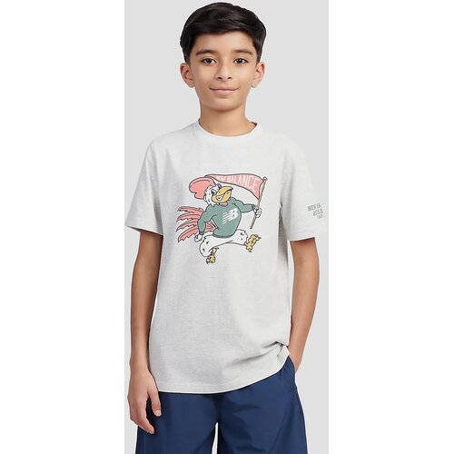New Balance Mascot Athletics Kids T-shirt ash heather Cene