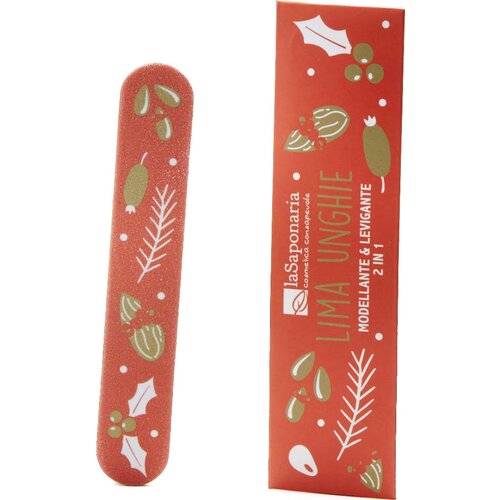 La Saponaria 2v1 pilica za nohte - Special Edition - X-Mas Cene