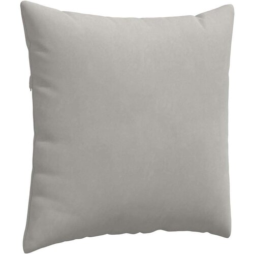 VidaXL jastučići za sofu 2 pcs svijetlo siva 80 x 80 cm tkanina Slike