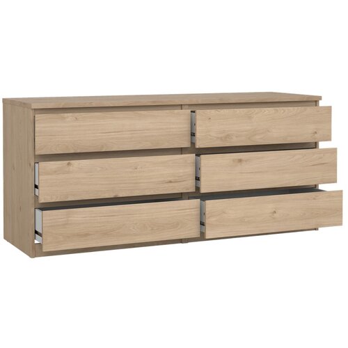 Tvilum Komoda v hrastovem dekorju v naravni barvi 154x70x50 cm Naia &amp;ndash; Slike