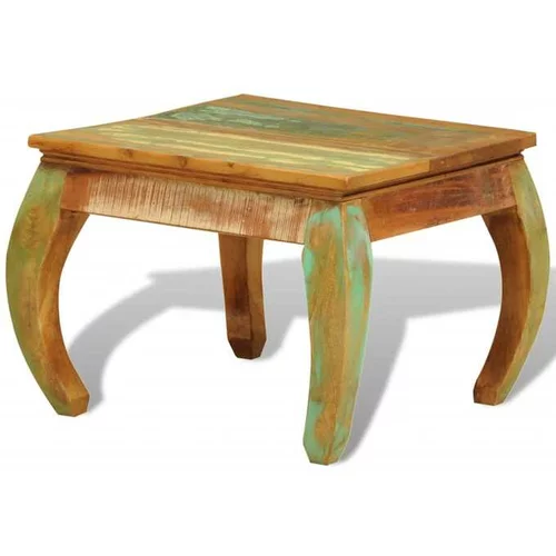  Klubska mizica starinska iz predelanega lesa