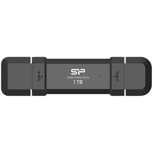 SiliconPower portable stick-type ssd 1TB, DS72, usb 3.2 gen 2 black ( SP001TBUC3S72VPK ) Cene
