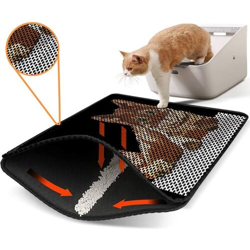 WALLXPERT Nrszn0012 Multicolor Cat Litter Mat Cene