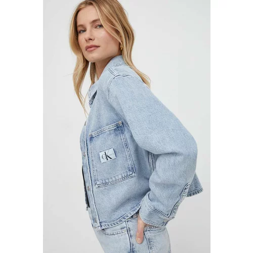 Calvin Klein Jeans Traper jakna za žene, za prijelazno razdoblje, oversize