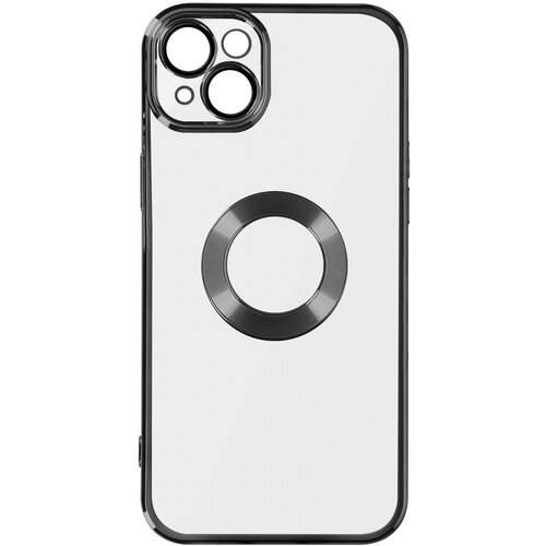 AVIZAR Fleksibilen zašciten ovitek za kamero iz silikonskega gela za iPhone 14 Plus - crn kromiran ucinek, (20714046) Cene