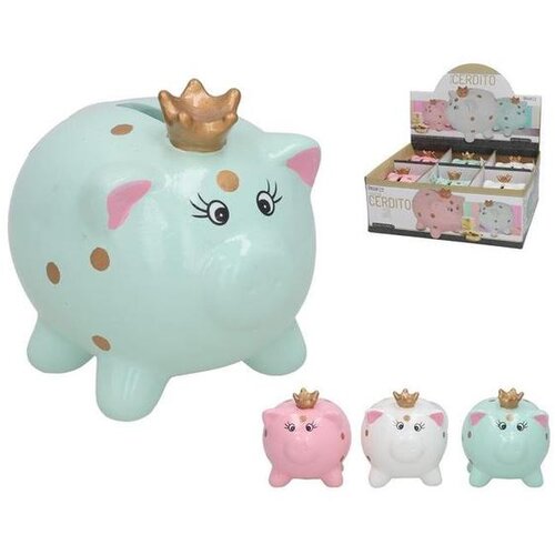  KASICA PIGGY BOX 11*10CM KERAMIKA Slike