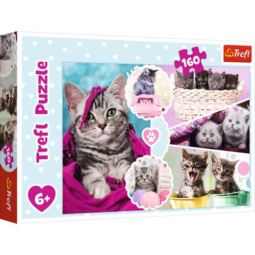 Trefl puzzle mace, 160 kom Slike
