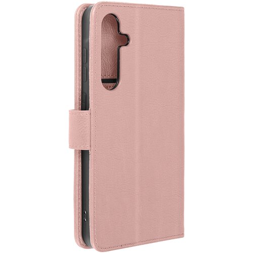 AVIZAR torbica s preklopom za samsung galaxy A55 portfolio podpore za videoposnetke, šampanjec roza, (5000016534) Cene