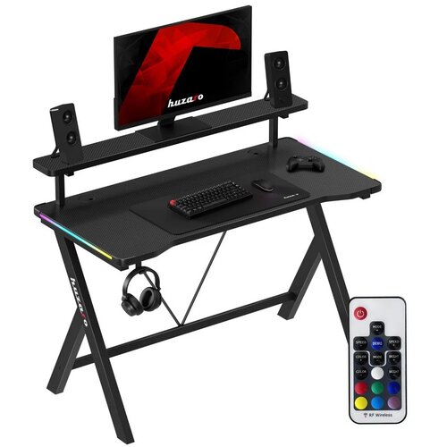  Gaming sto Huzaro Hero 1.9 Crni RGB 120x60cm Cene