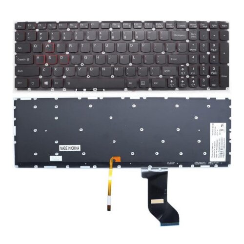 Lenovo Ideapad Y700-15ISK Y700-17ISK tastature za laptop veliki enter sa pozadinskim osvetljenjem ( 110761 ) Cene