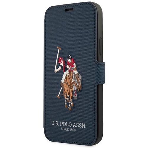 U.S. Polo Assn. US POLO USFLBKP12LPUGFLNV IPHONE 12 PRO MAX 6,7 GRANATOWY/NAVY BOOK POLO EMBROIDERY COLLECTION, (21834637) Cene