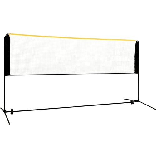 VidaXL Podesiva mreža za badminton 300 x 103 x 94 - 158 cm metalna Slike