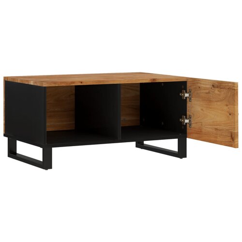  Stolić za kavu 80x50x40 cm od drva bagrema i konstruiranog drva Slike