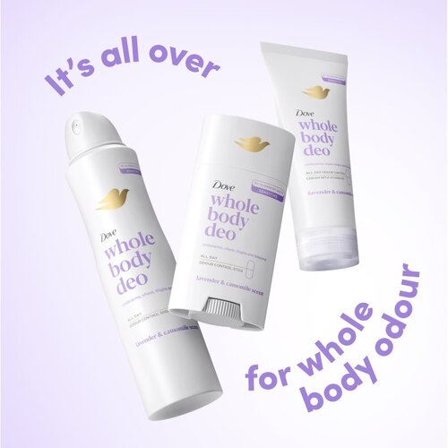 Dove Lavender &amp;amp; Chamomile čvrsti dezodorans za tijelo 75 ml Slike