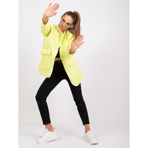 Fashion Hunters Yellow women&amp;#039;s quilted jacket from Callie RUE PARIS Slike