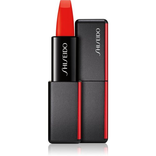 Shiseido ModernMatte Powder Lipstick mat pudrasta &amp;scaron;minka odtenek 509 Flame (Geranium) 4 g Slike