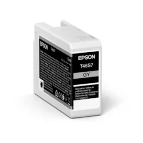 Epson Tinta T46S7 UltraChrome Pro Gray 25ml Slike