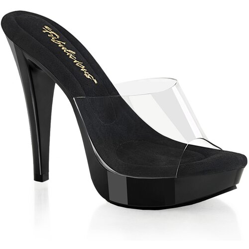 Pleaser USA Pleaser Cocktail-501 Clr/Blk 35 Slike