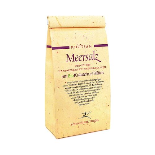 Khoysan Morska sol z bio zeli&amp;scaron;či in cvetjem - 1 kg Slike