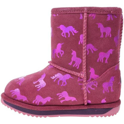 EMU Australia Čevlji Rainbow Unicorn Brumby K12373 Deep Pink Slike