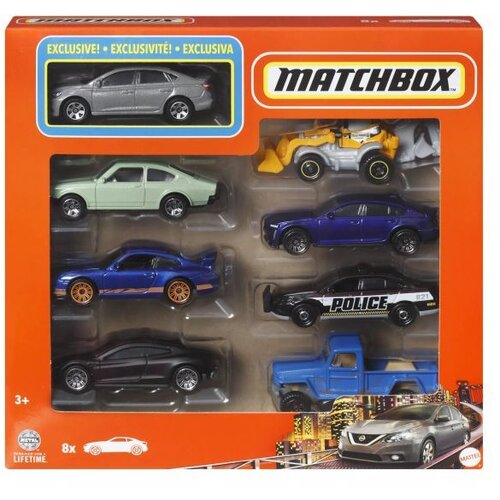 Matchbox Komplet avtomobilčkov 8 kosov - različni Slike