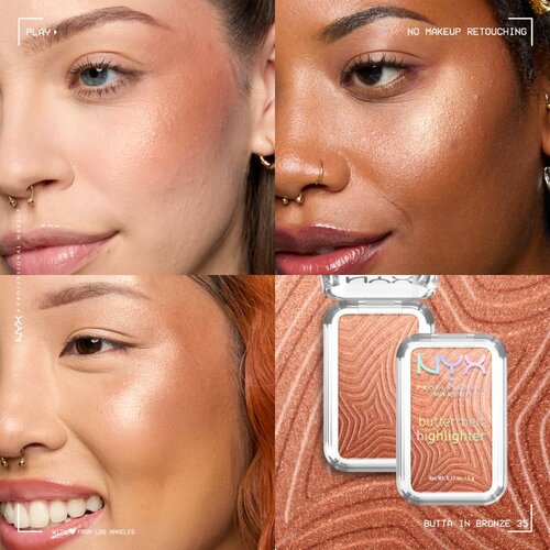 NYX Professional Makeup Buttermelt Highlighter osvetljevalec odtenek 5 g Slike