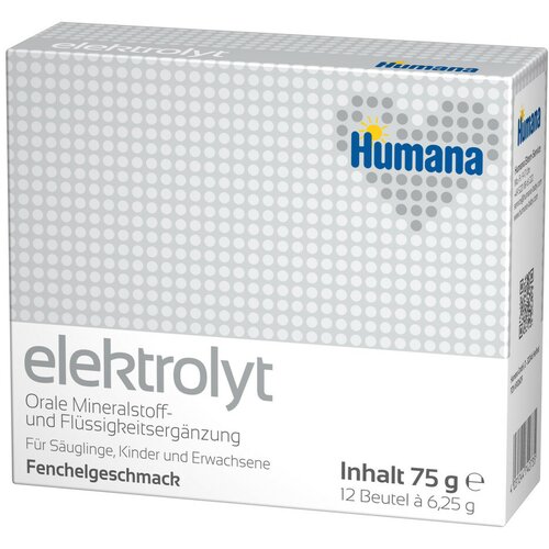 Humana elektroliti ukus komorač 75 g 12 Cene